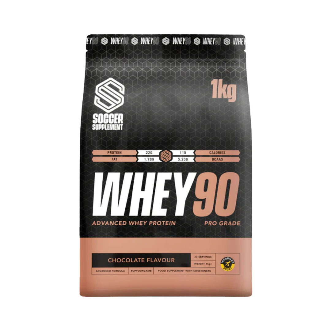Soccer Supplement Whey90 1kg Chocolate