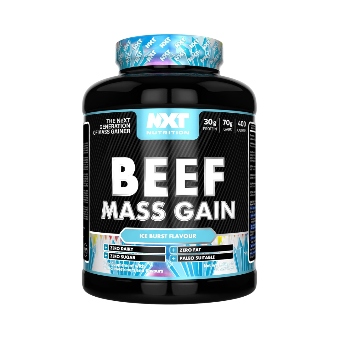 NXT Nutrition Beef Mass Gain 3.15kg Ice Burst
