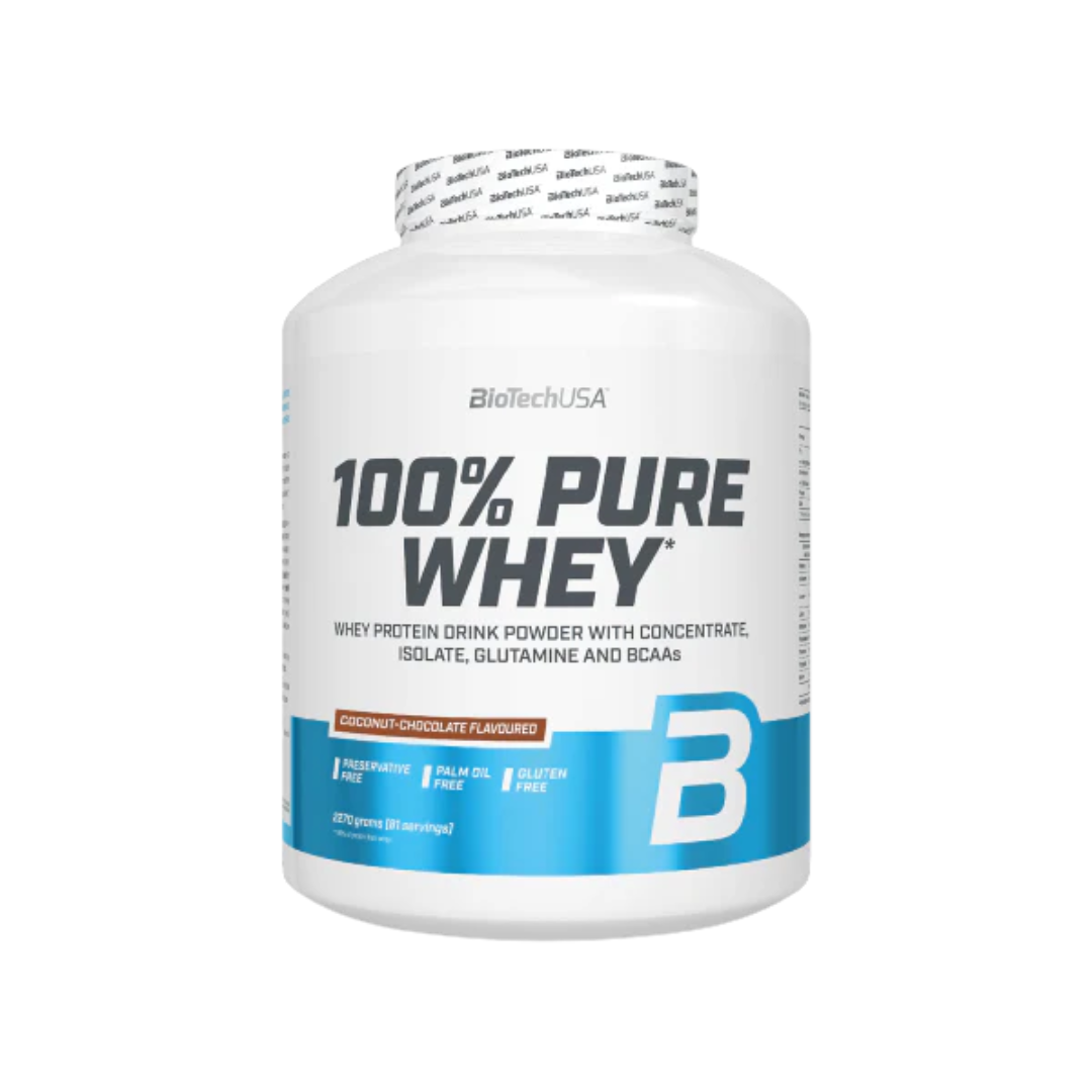 BioTech USA 100% Pure Whey 2.27kg Coconut & Chocolate
