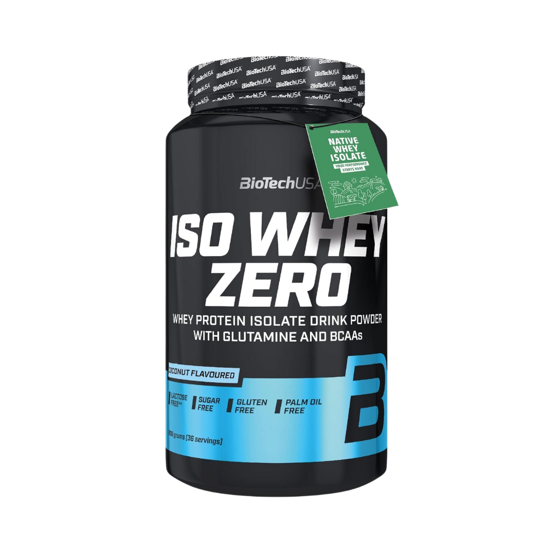 BioTech USA Iso Whey Zero 908g Coconut – The Box Supplements
