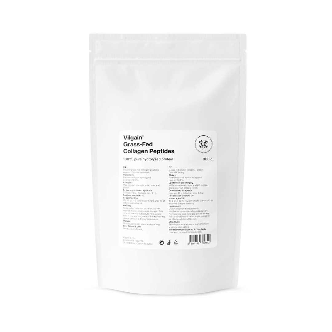 Vilgain Grass-Fed Collagen Peptides 300g