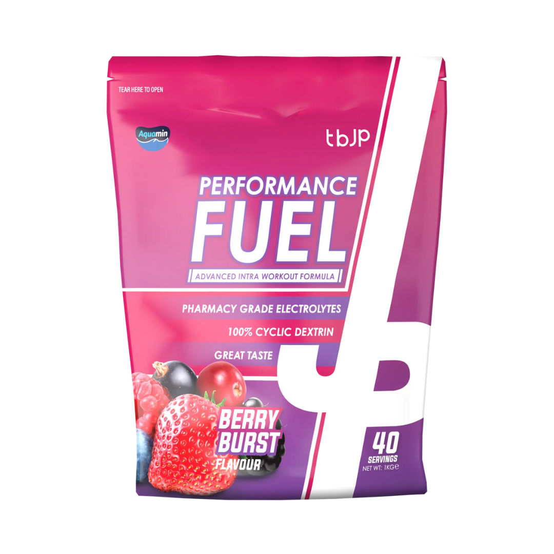 Trained By JP Performance Fuel Intra Workout 1kg Berry Burst