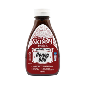 The Skinny Food Co Zero Calorie Skinny Sauce 425ml  Honey BBQ