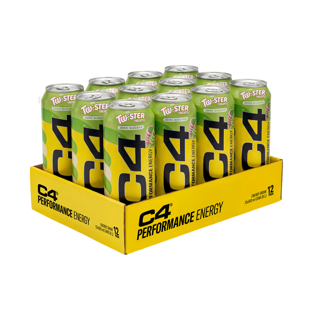 Cellucor C4 Performance Energy Carbonated RTD 12x500ml Twister