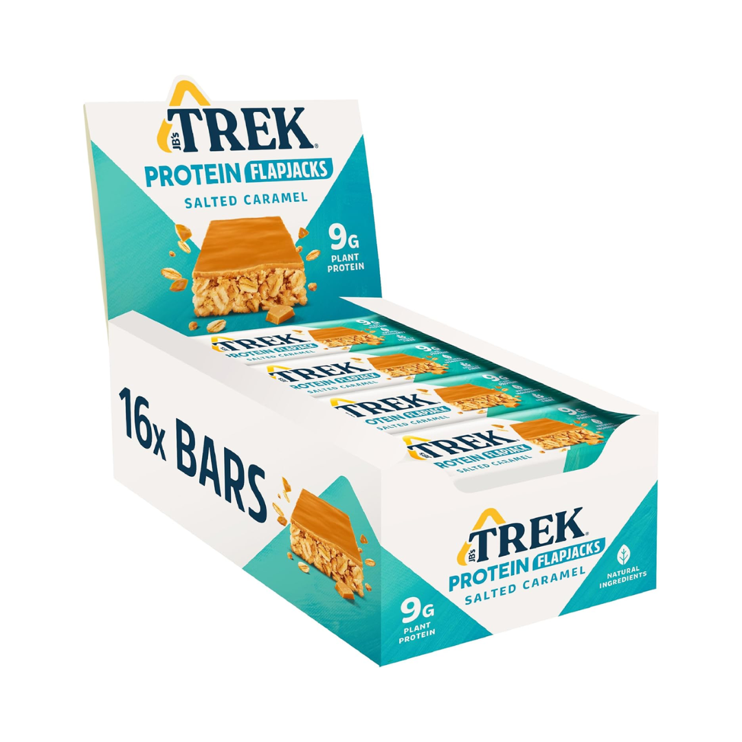 Trek Protein Flapjack 16x50g Salted Caramel
