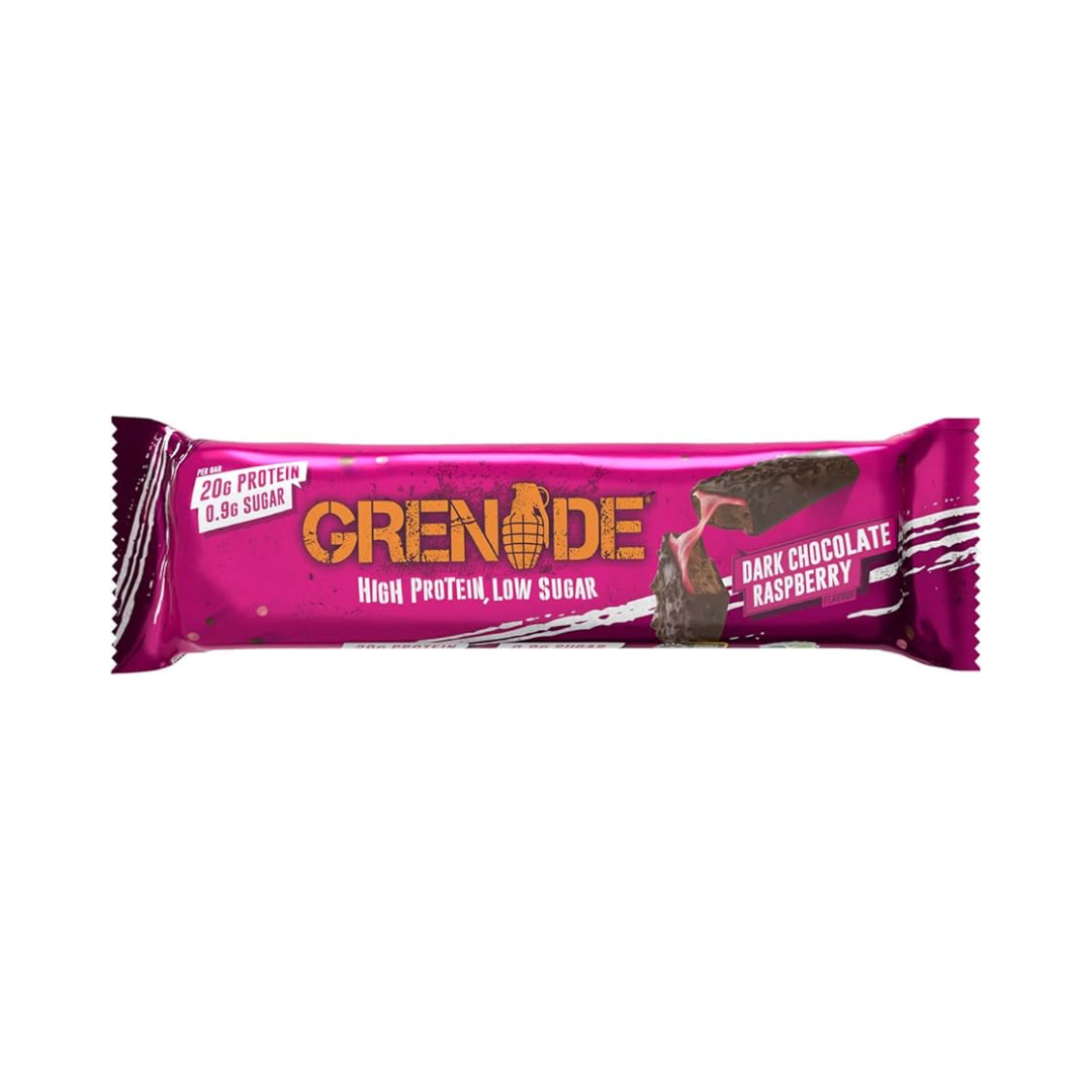 Grenade Protein Bar 60g Dark Chocolate Raspberry