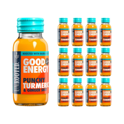 UNROOTED Drinks Health Shot 12x60ml Good Energy - Punchy Turmeric & Ginger