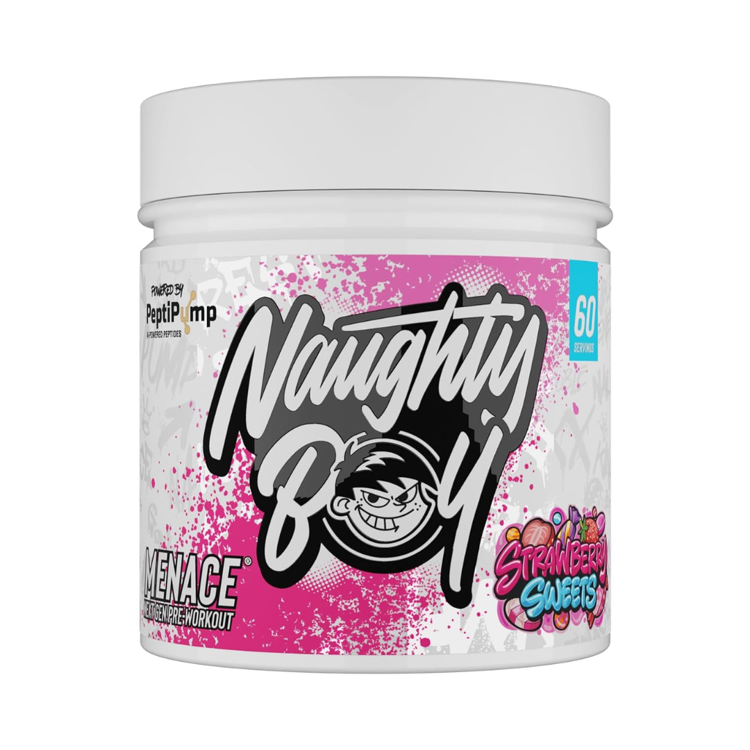 Naughty Boy Menace V2 420g Strawberry Sweets 60 Servings