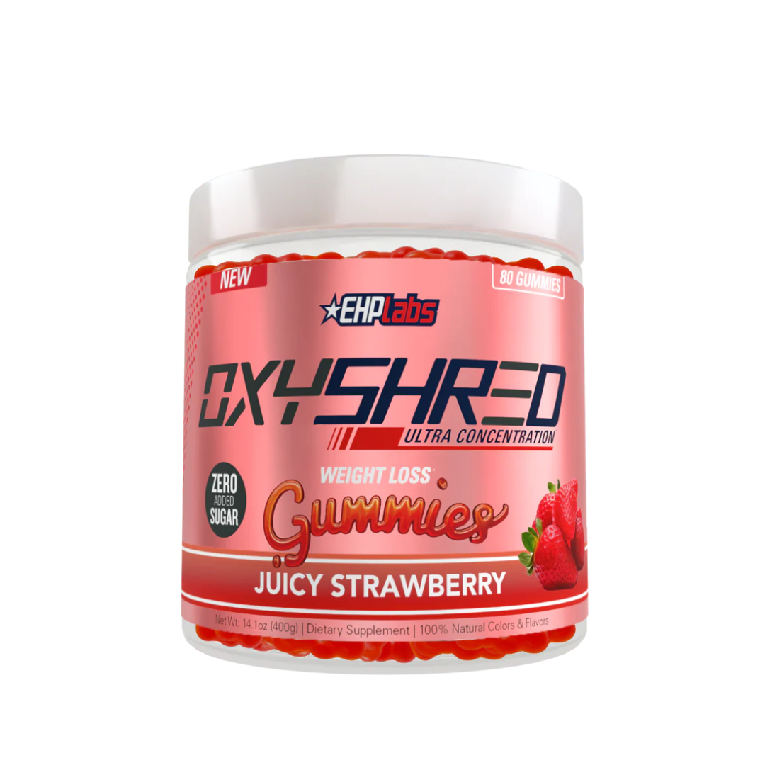 EHP Labs OxyShred Gummies 400g Juicy Strawberry