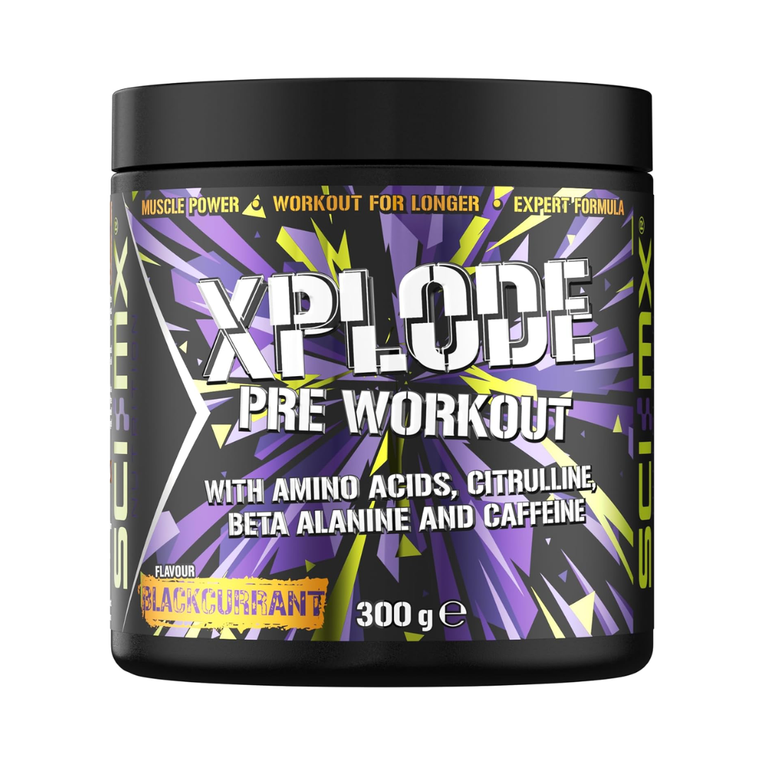 Sci-MX X-PLODE Pre-Workout 300g Blackcurrent