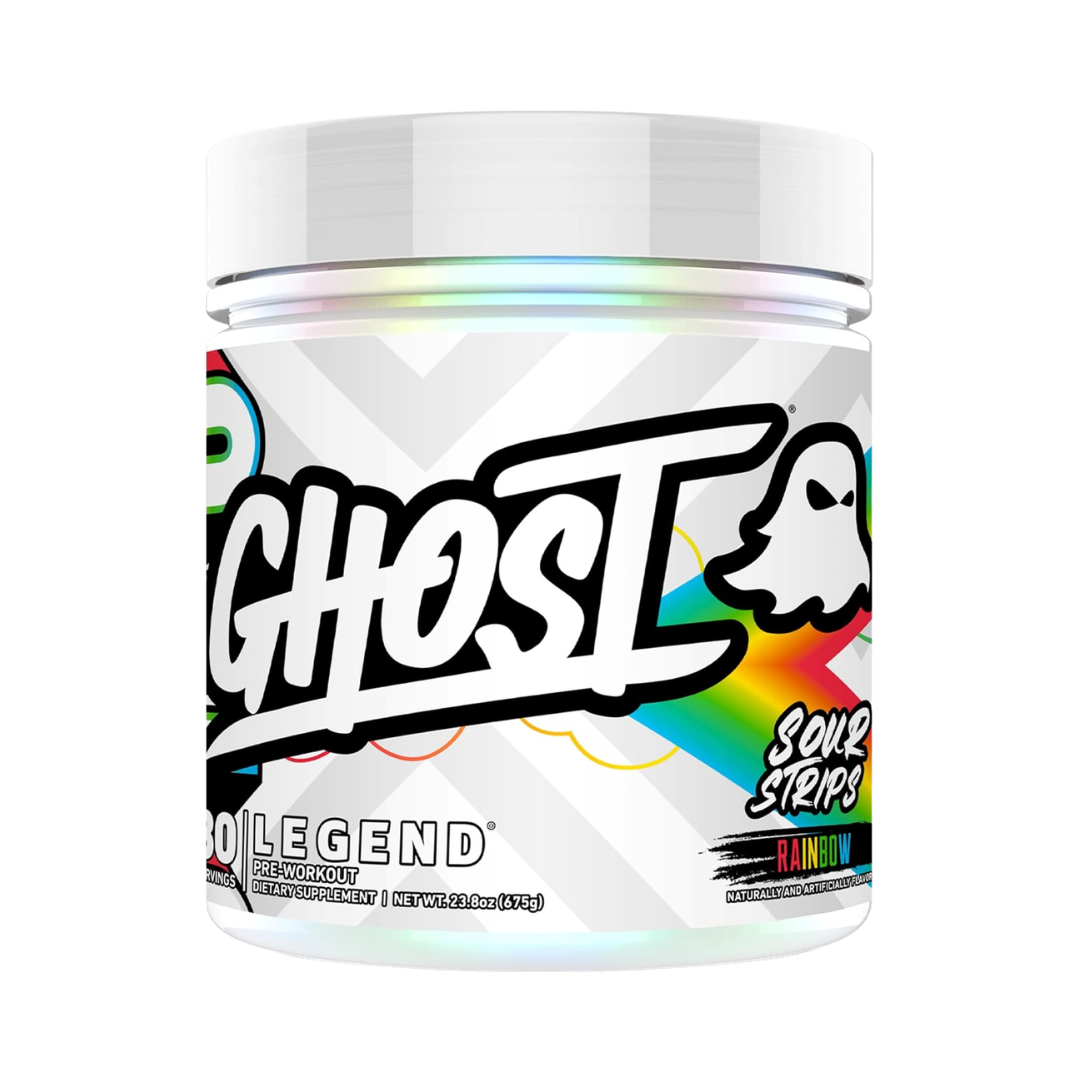 Ghost Legend V4 660g Sour Strips Rainbow Candy