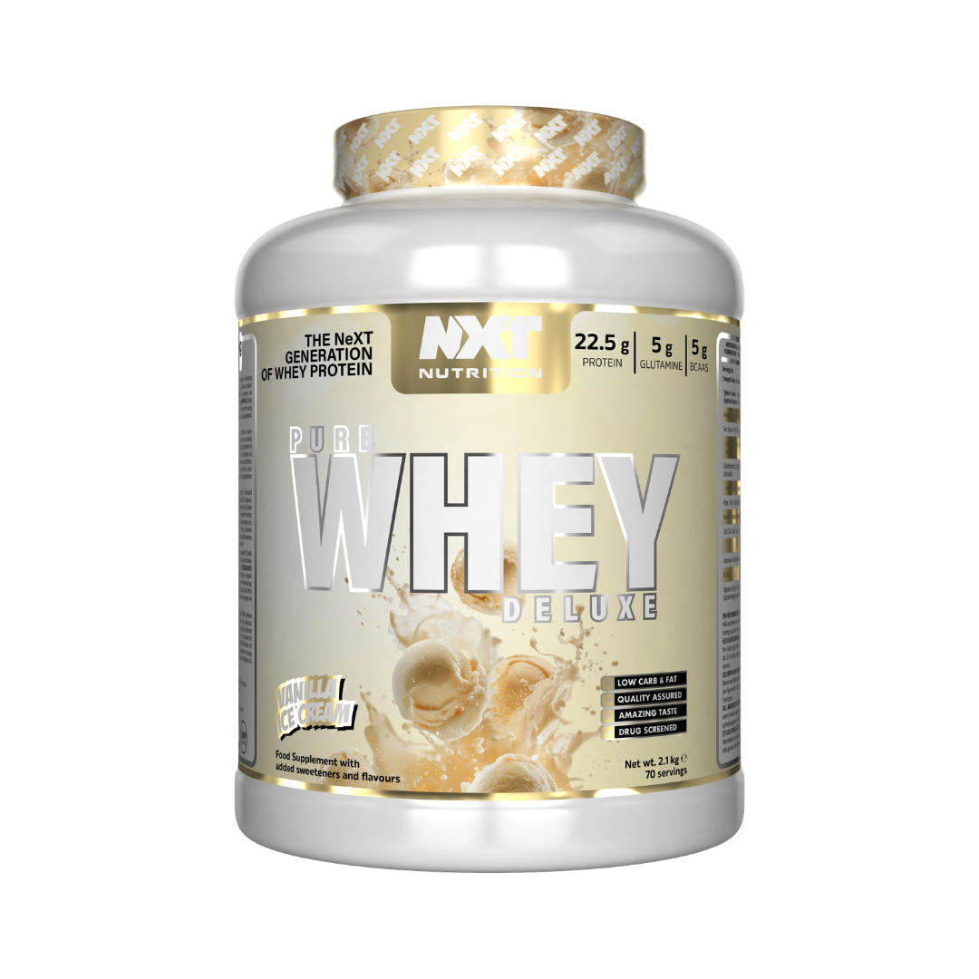 NXT Nutrition Pure Whey Deluxe 2.1kg Vanilla Ice Cream