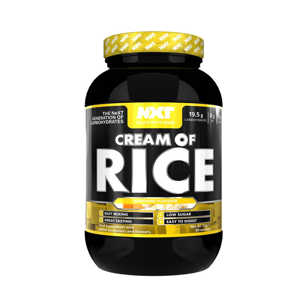 NXT Nutrition Cream of Rice 2kg Banoffee