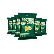 QNT Protein Chips 12x50g Sour Cream & Onion