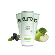 Euno Clarity & Focus Nootropics Drink 12x250ml Apple Acai