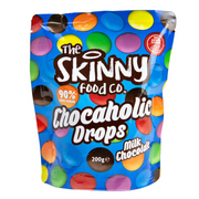 The Skinny Food Co Chocaholic Drops 200g Milk Chocolate