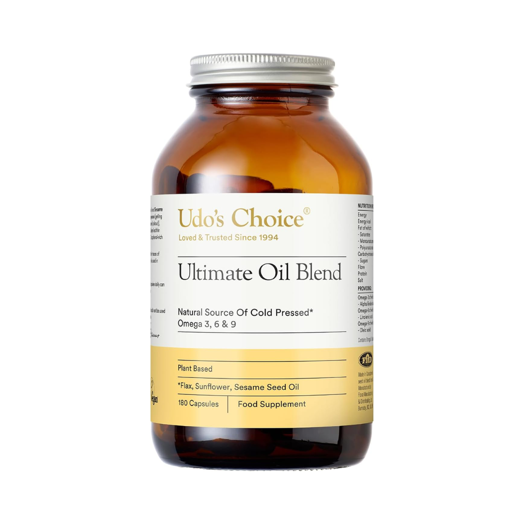 Udo's Choice Ultimate Oil Blend Caps 180 Caps