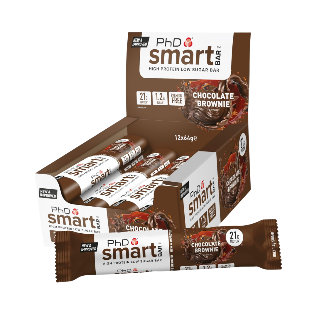 PhD Nutrition Smart Bar 12x64g Choc Brownie