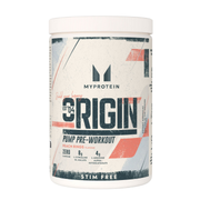 MyProtein Origin Pre Workout Stim-Free 0.63kg Peach Rings