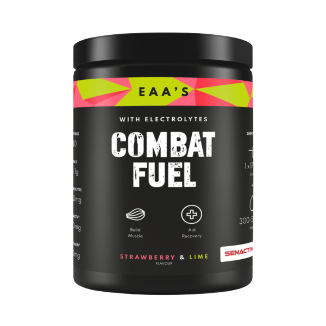 Combat Fuel EAA's + Electrolytes 500g Strawberry & Lime