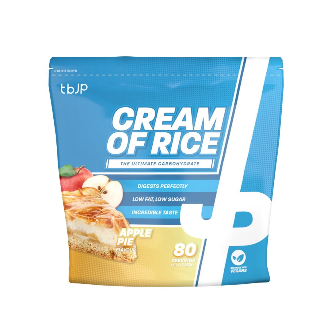 Trained By JP Cream Of Rice 2kg Apple Pie