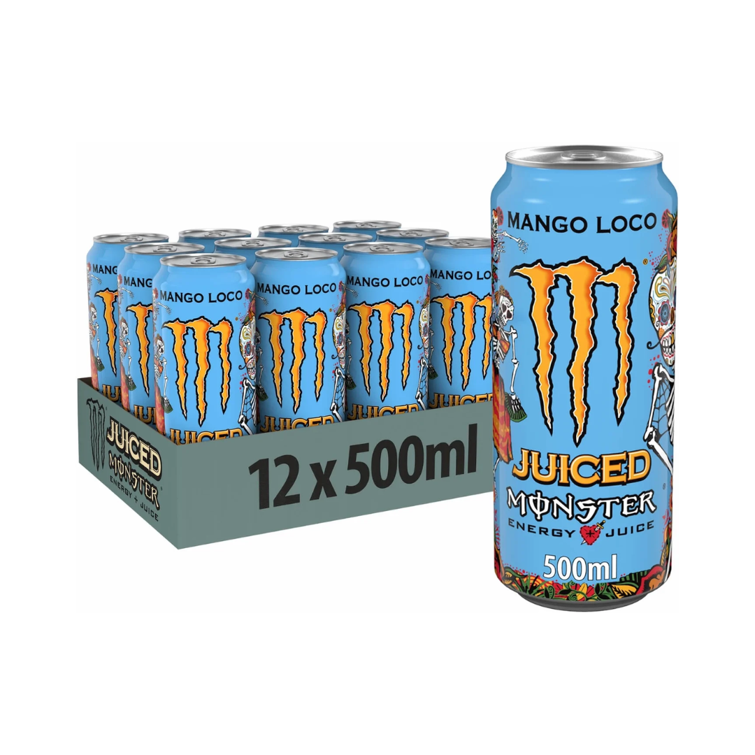 Monster Energy Monster Juiced 12x500ml Mango Loco