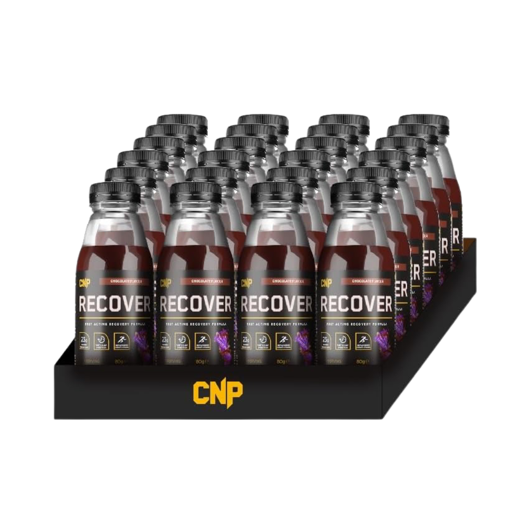 CNP Recover Shake and Take 24x80g Bottles Chocolate