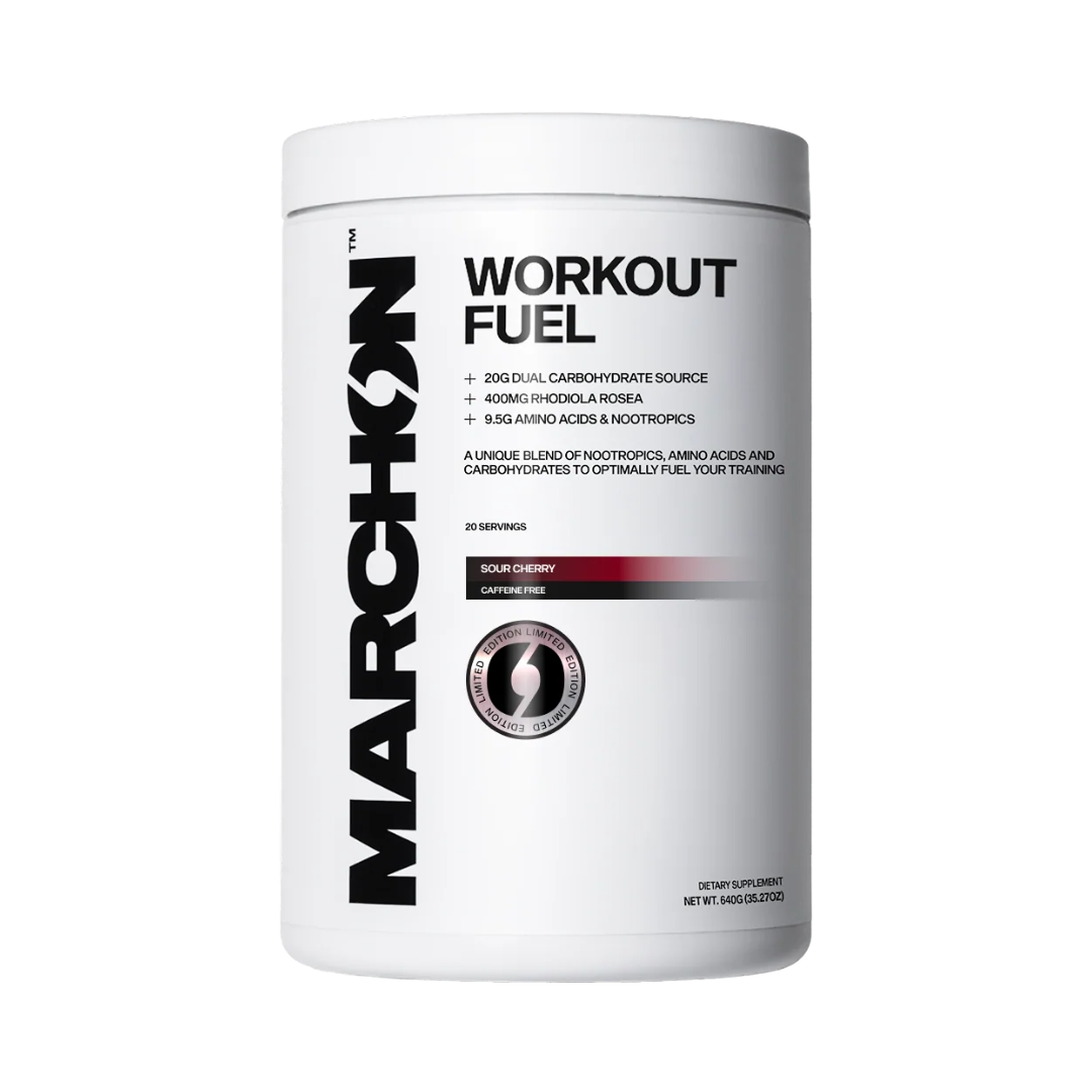 Marchon Supplements Workout Fuel 2.0 Caffeine Free 640g Sour Cherry