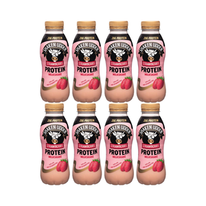 Shaken Udder Protein Milkshake 8x330ml Strawberry