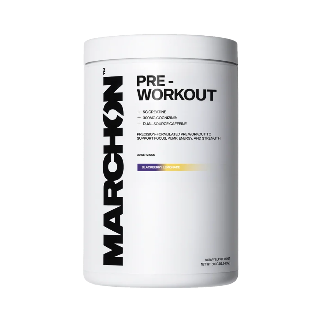 Marchon Supplements Pre Workout 500g Blackberry Lemonade