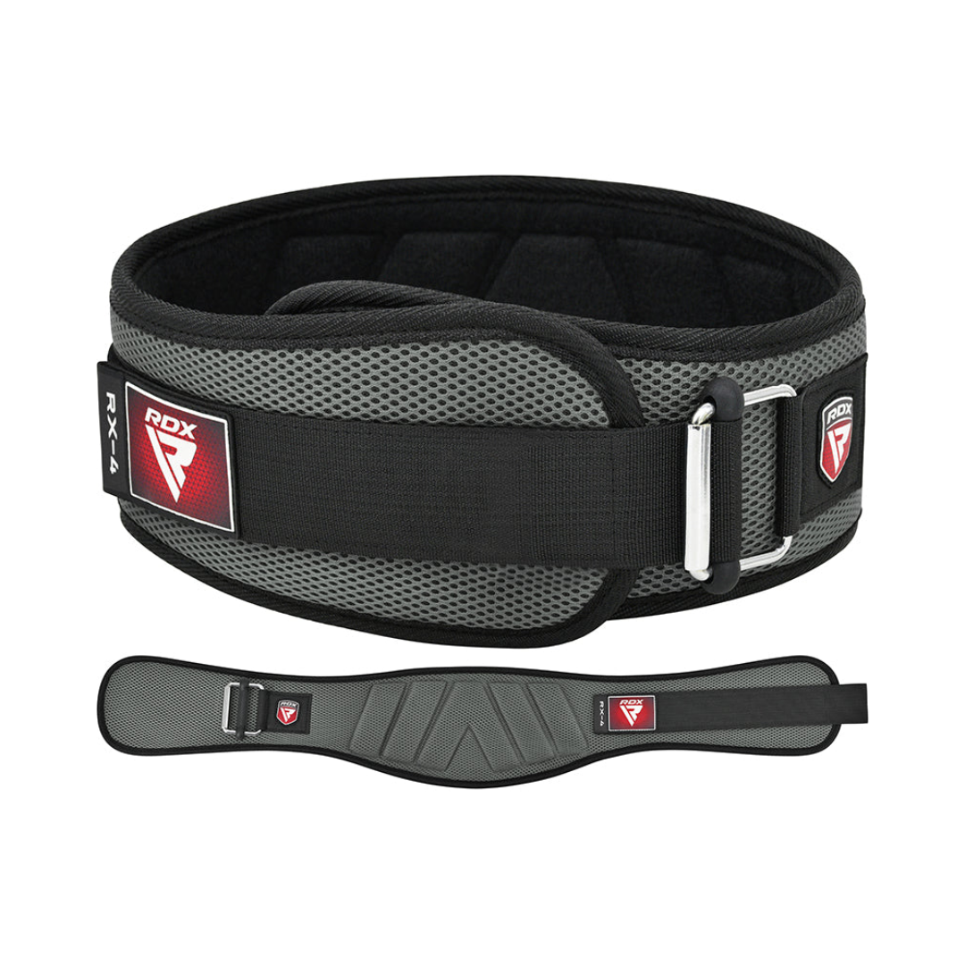 RDX Weight Lifting Belt Eva Curve Rx4 M Grey