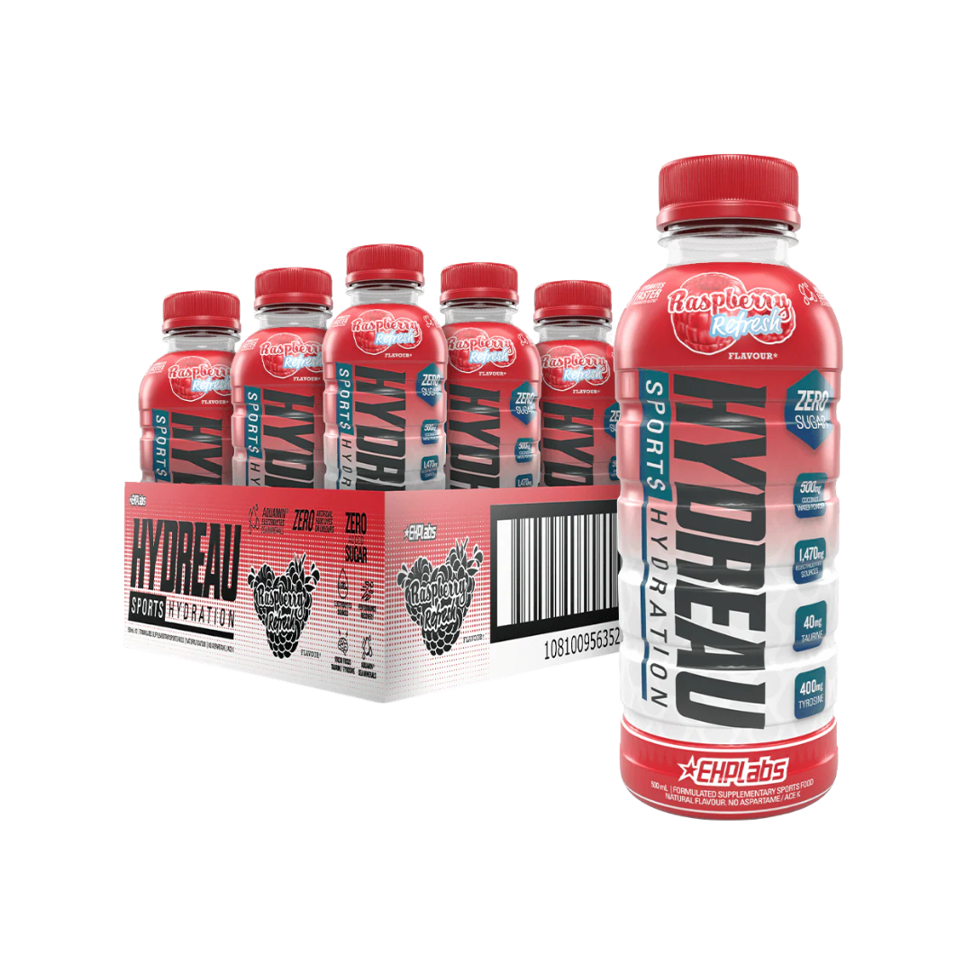 EHP Labs Hydreau RTD 8x500ml Raspberry Refresh