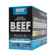 NXT Nutrition Beef Protein Isolate 20 Sachets Mixed Selection Box