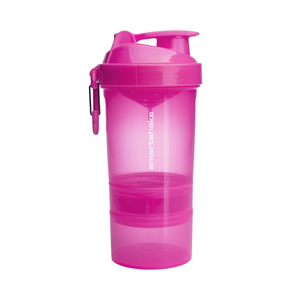SmartShake O2Go Shaker 600ml Neon Pink