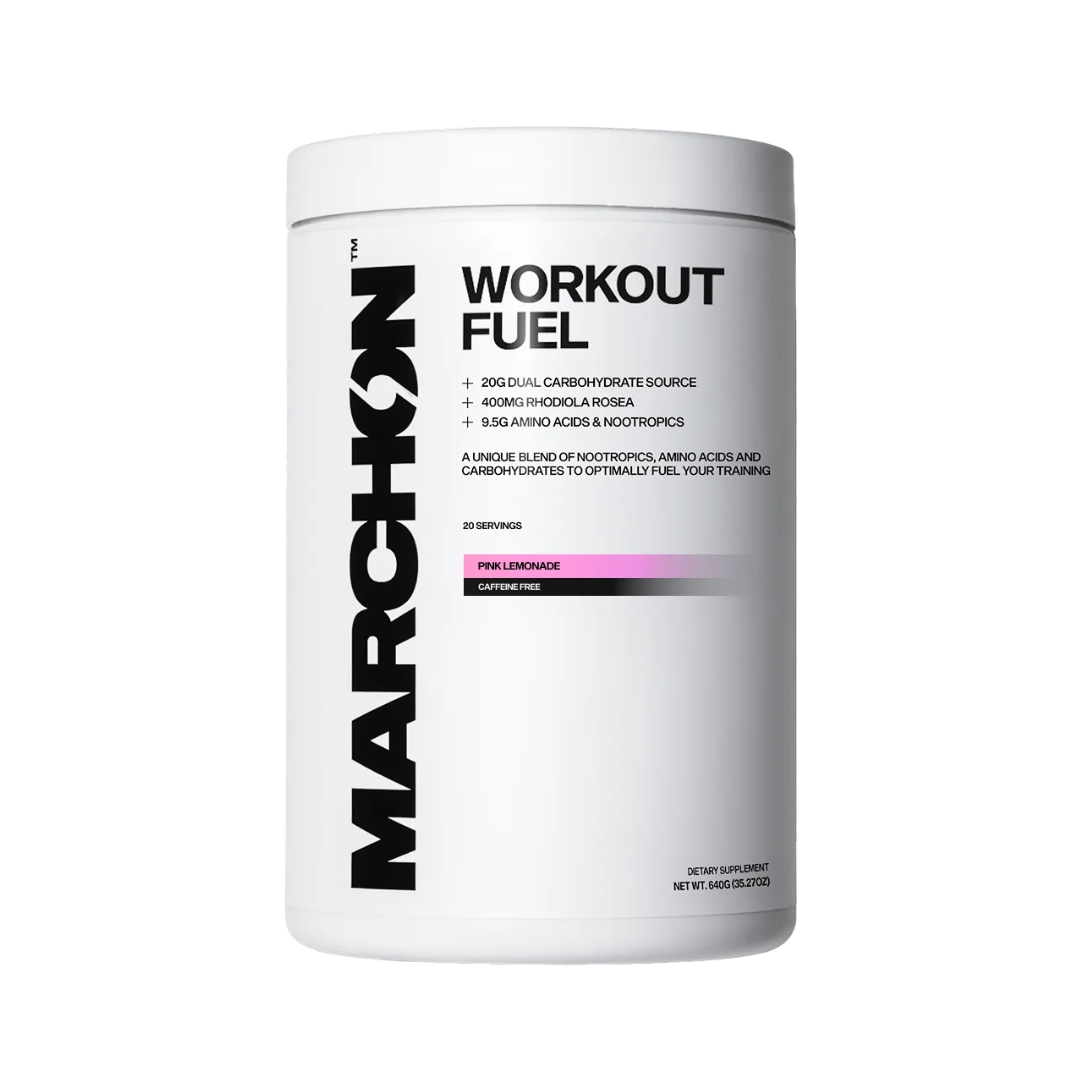 Marchon Supplements Workout Fuel 2.0 Caffeine Free 640g Pink Lemonade
