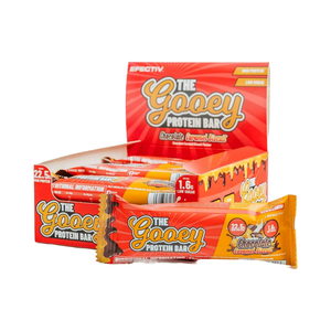 Efectiv Nutrition The Gooey Protein Bar 12x65g Chocolate Caramel Biscuit