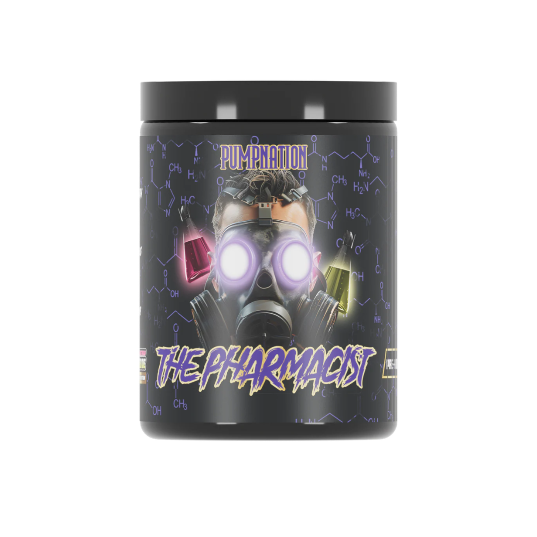 Pump Nation The Pharmacist Pre Workout 600g Strawberry Limeade