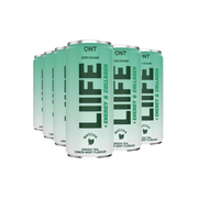 QNT Energy & Collagen Matcha 12x250ml Lemon Mint