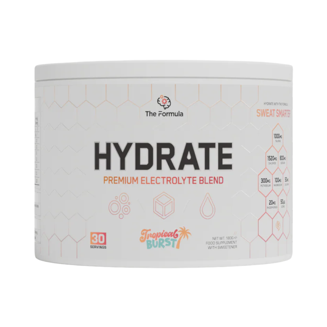 The Formula HYDRATE Science Backed Electrolytes 180g Tropical Burst