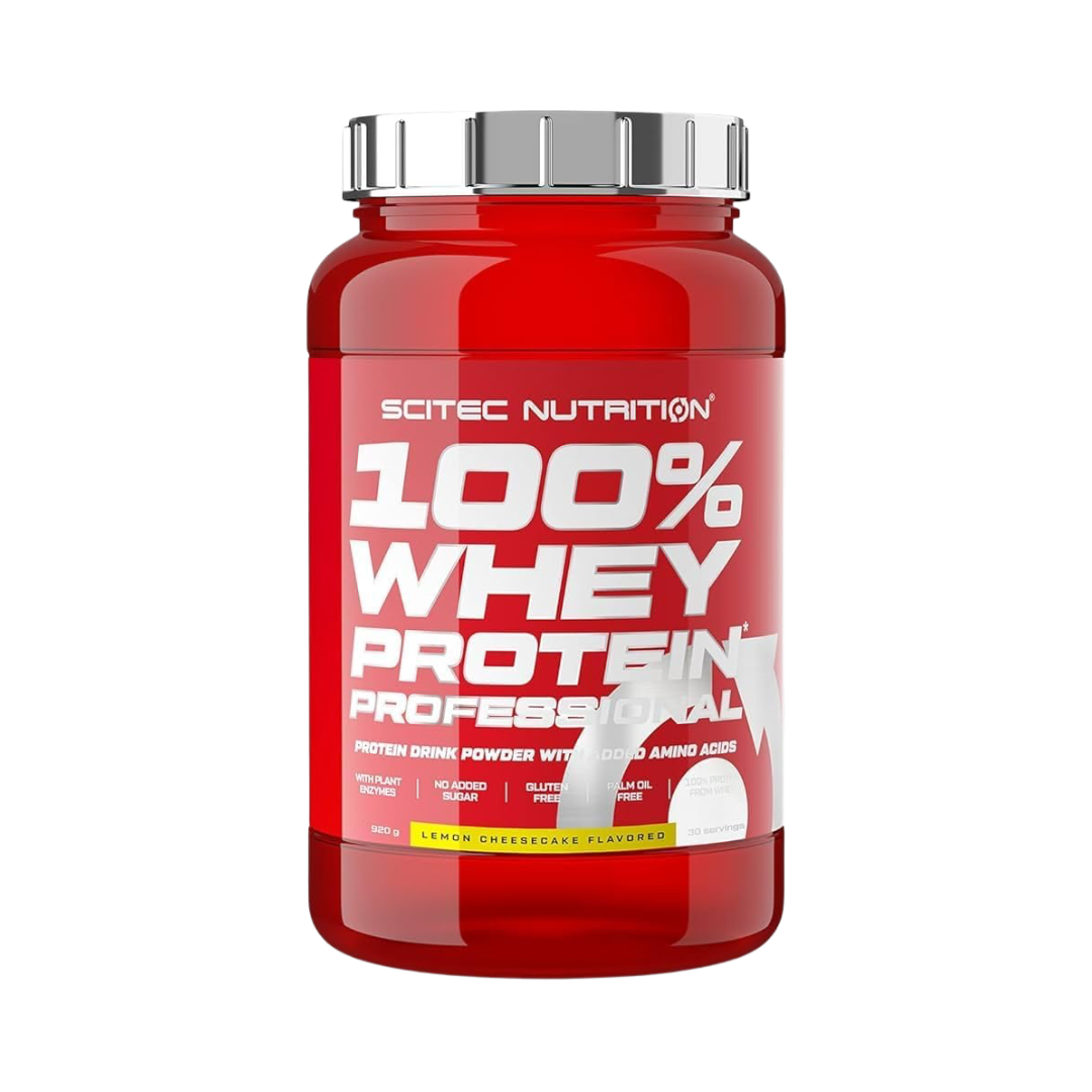 Scitec Nutrition 100% Whey Protein Professional 920g Lemon Cheesecake