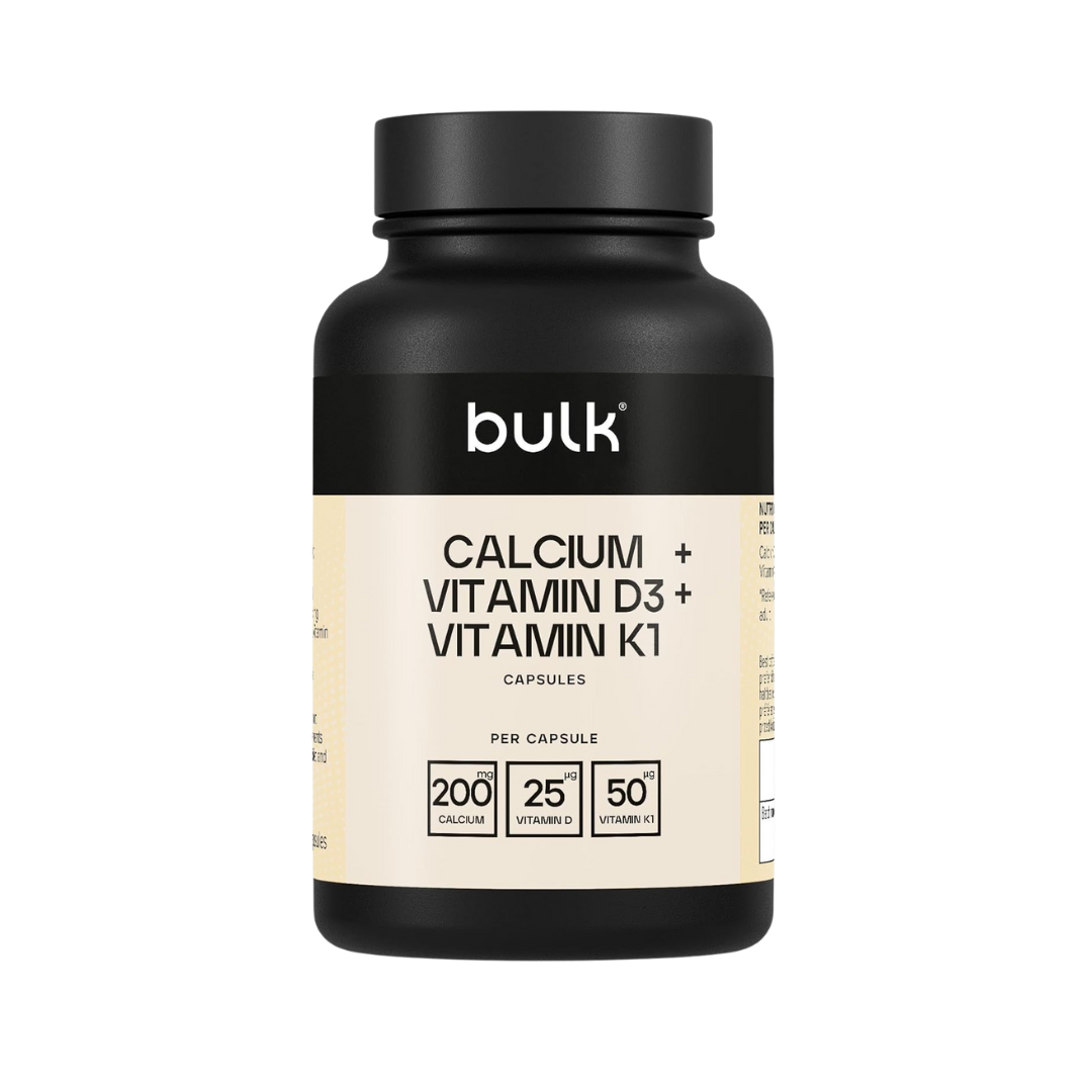 Bulk Calcium + Vitamin D3 + Vitamin K1 1000mg 270 Caps