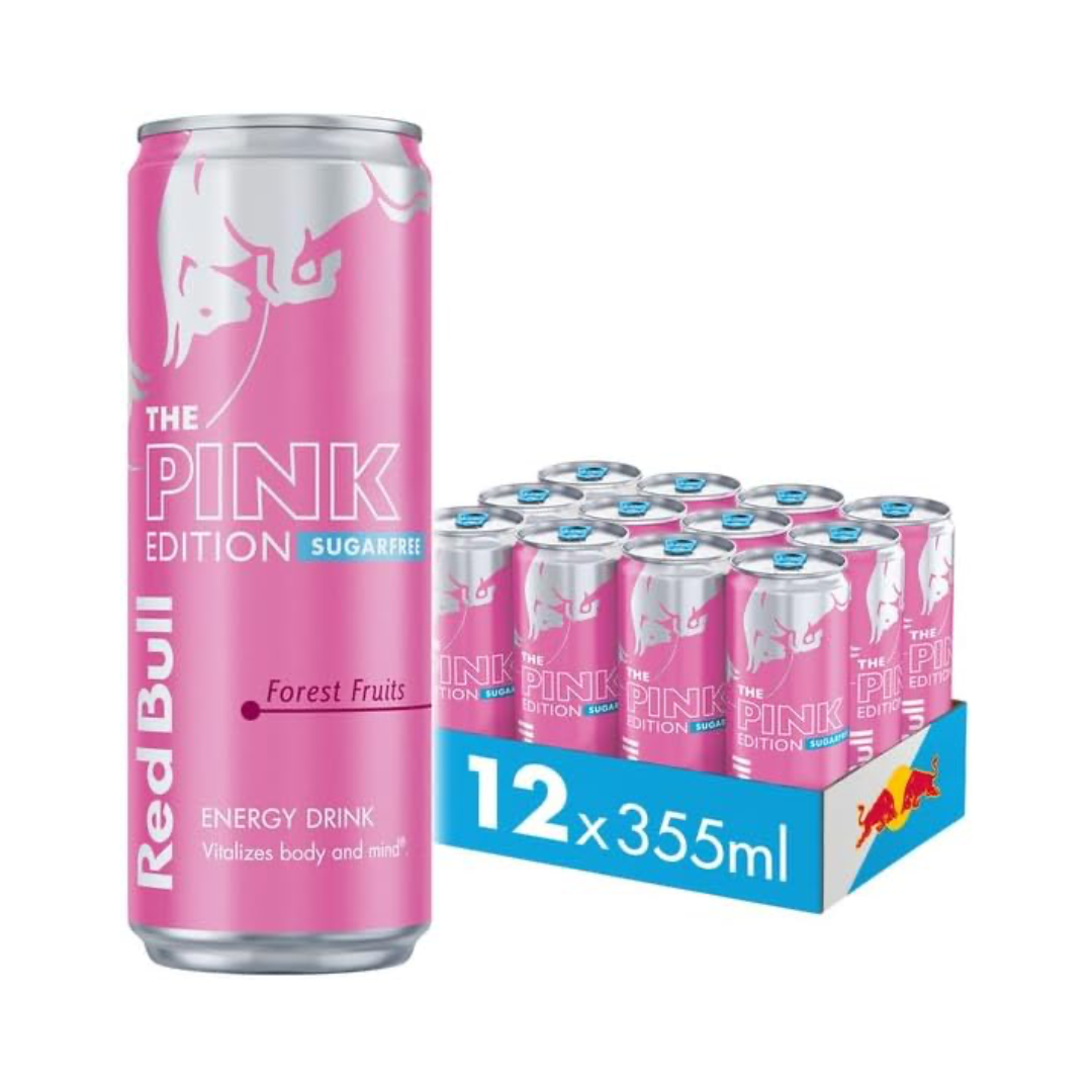 Red Bull Sugar Free 12x355ml Forest Fruits