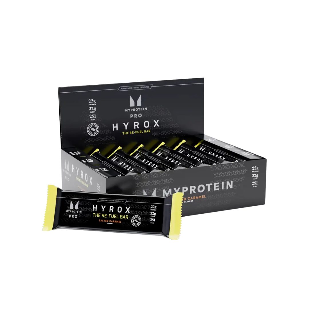 MyProtein THE Re-Fuel Bar (HYROX EDITION) 12 x 80g Salted Caramel