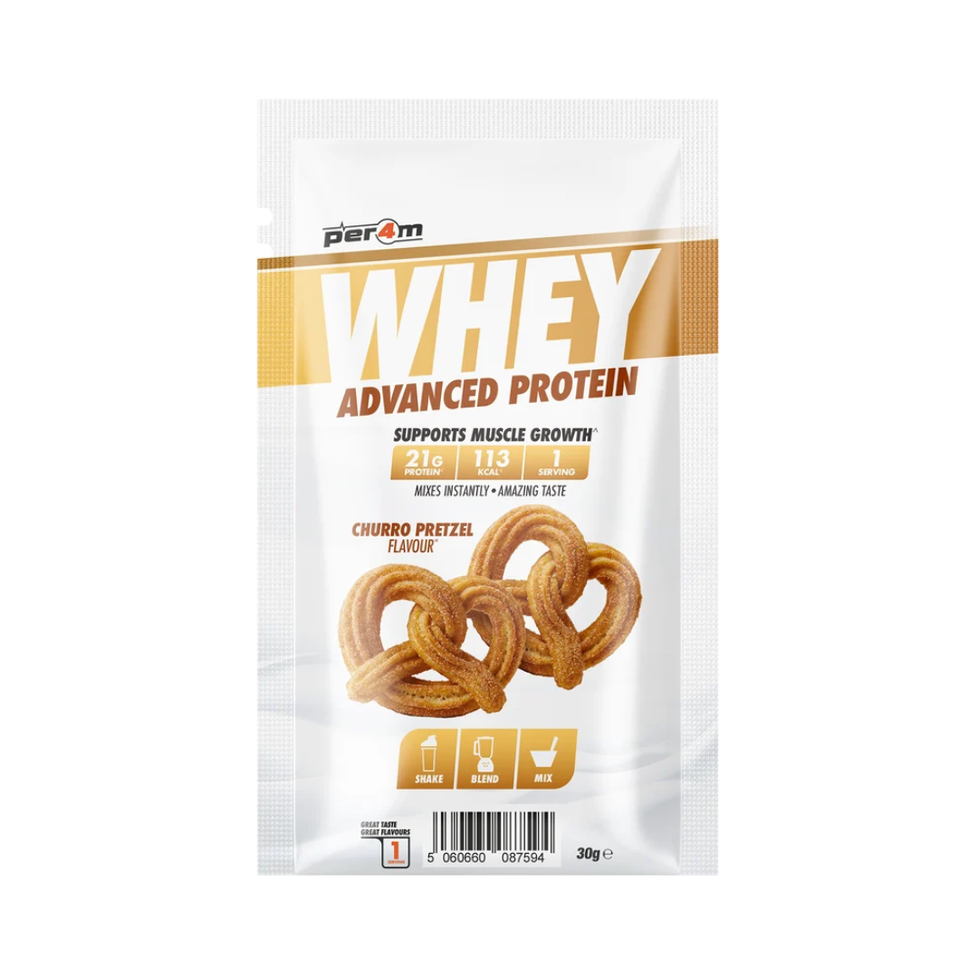 Per4m Advanced Whey Protein Sachet 30g Churro Pretzel