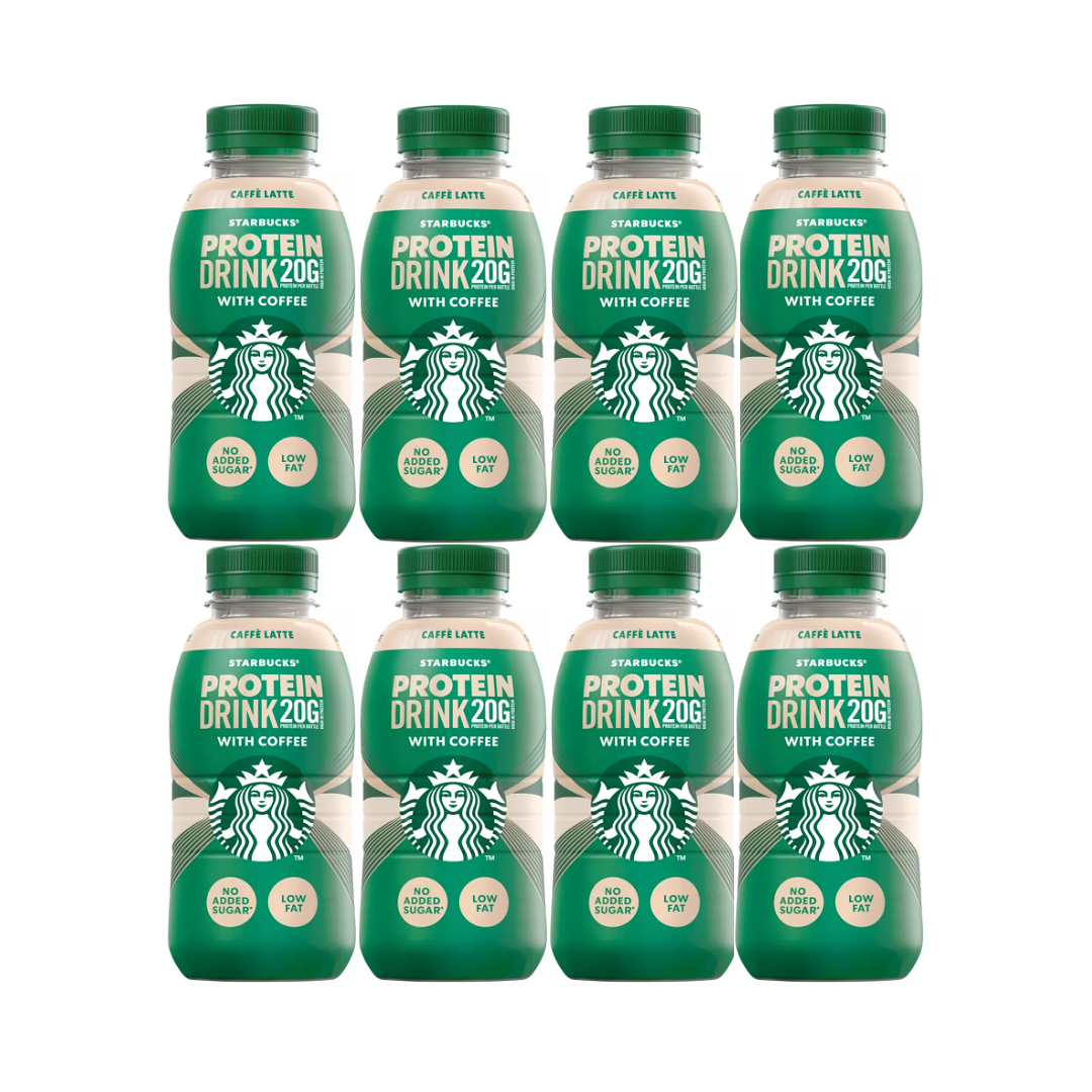 Starbucks Protein PET 8x330ml Caffe Latte