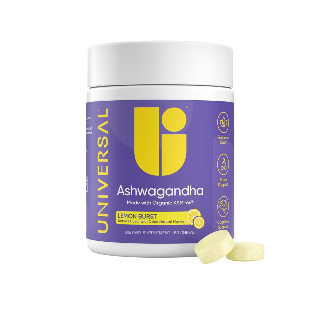 Universal Nutrition Universal U Ashwagandha 60 Tabs Lemon Burst