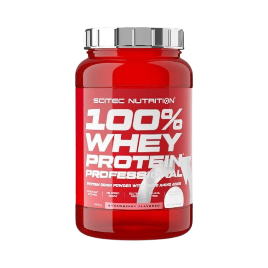 Scitec Nutrition 100% Whey Protein Professional 920g Strawberry