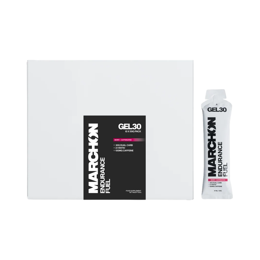 Marchon Endurance Fuel Gel 10x59g Mixed Berry Caffeinated
