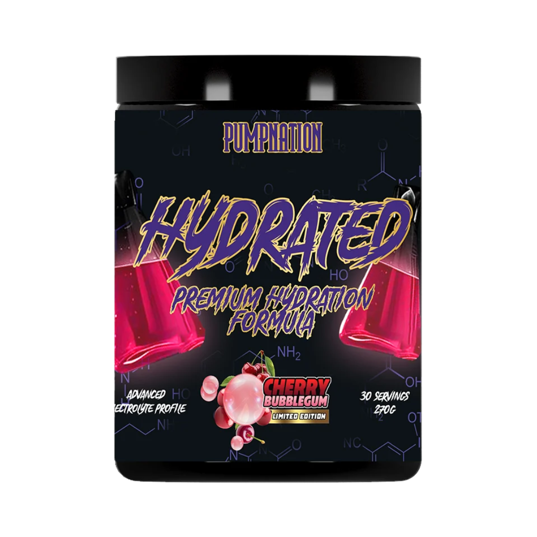 Pump Nation Hydrated 270g Cherry Bubblegum