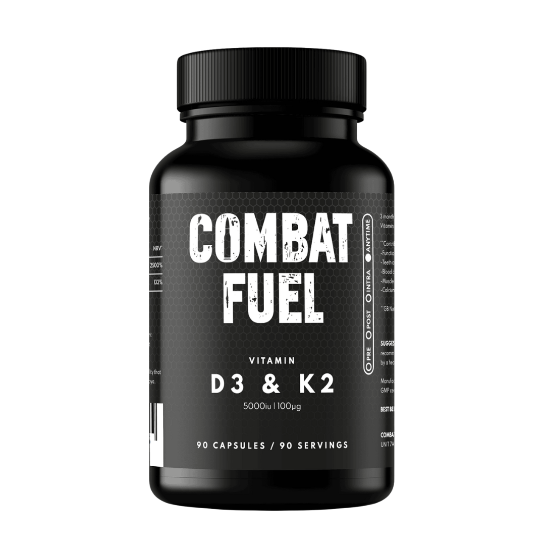 Combat Fuel High Strength Vitamin D3 5000iu and K2